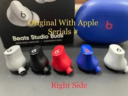 Beats Studio Buds. Beats Studio bud ( right ) or Charging Case. RIGHT SIDE or Charging Case. Choose your missing piece:...