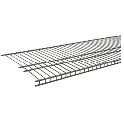 Wire Closet Shelf 72 in. The ClosetMaid SuperSlide Nickel Ventilated Wire Shelf is designed to hold up to 60 lb....