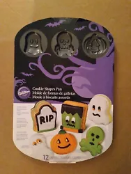 Wilton Halloween Cookie Shapes Pan - 2012 - Brand New. Never used