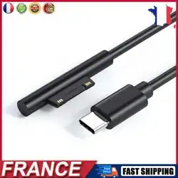 Applicable: for Surface Pro 3/4/5/6, for Surface Book 2, for Surface Go, etc. Cable length: 150 cm. If item is...