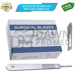 The #10 scalpel blades are multi-functional tools that can be used for a wide range of tasks in industries. The scalpel...