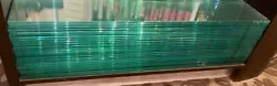 5/8” thick glass shelves cleared and tempered. 50 pcs of 42