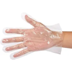 These disposable gloves are latex-free to use while handling food. Keep your hands protected, odorless and sanitary!...