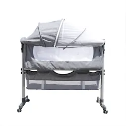 Are you tired of another sleepless night with your baby?. Our bedside crib has adjustable heights and tilting features...