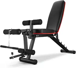 Manufacturer Wesfital. The Adjustable Weight bench is equipped with a dumbbell rack. You can do Leg Extension and Curl...