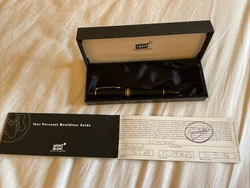 STYLO À BILLE MONT BLANC MEISTERSTÜCK 4810 En Or 18k. Garantie exposé en photo Envoyé avec soins avec numéro de...