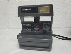 Vintage Polaroid 600 One Step Auto Focus Digital Exposure System Instant Camera.