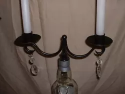 WINE BOTTLE TOPPER. THESE FIT ALMOST ANY KIND OF BOTTLE THAT HAS A STANDARD WINE BOTTLE OPENING. CANDLE HOLDER. IF YOU...