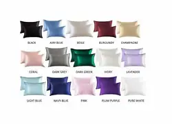 ✅ 100% Polyester Satin: Satin pillow cover utilizes 100% polyester satin to provide resilient feel with a distinctive...