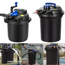 Power of UV-C: 13W Suitable for fish ponds: under 800 Gallons. Power of UV-C: 13W Suitable for fish ponds: 800-1000...
