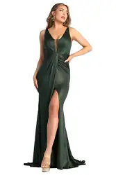 Show off your classy style when you wear long dresses for prom. Fabric: Lycra. If you are in between sizes or unsure of...