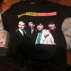 1994 Rolling Stones Voodoo Lounge World Tour tshirt. One part of a great collection of Rolling Stones stuff! Never...
