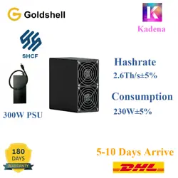 Goldshell KD BOX Pro Miner ASIC. Goldshell KD BOX Pro (KDA) Miner! UNIT IS VERY QUIET WITH Noise Level of 35 db.