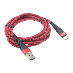 Braided Type-C USB Cable 10ft Long Power Cord USB-C Wire Sync [Rapid Charging] Red - 1AW-28-891953222. 10ft Braided USB...
