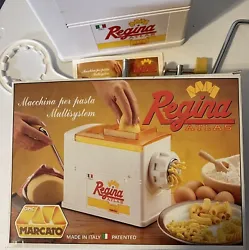 Vintage 1993 Marcato Regina Atlas Extruder Pasta Maker Made In Italy Excellent condition(Sav-723-8)
