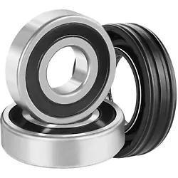 ✅ SPECIFICATIONS: Bearing Type(s): NBR Double Rubber Shield Ball Bearings. Whirlpool WTW6600SW2 AUTOMATIC WASHER....