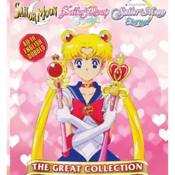 Sailor Moon Complete DIC 90’s Complete Seasons 1-6 + 4 Movies English Dub 12 DVD. Sailor Moon Sailor Stars Vol.1-34...