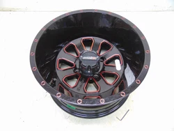 System 3 Offroad SB-4 Beadlock Wheel 15x7 4/137 4+3 Offset Matte Black 15S3-3138.