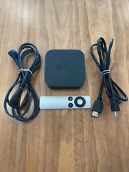 Apple TV (3rd Generation) - Model: A1469. It has light wear and scratches, mostly on the bottom (see pictures). It has...