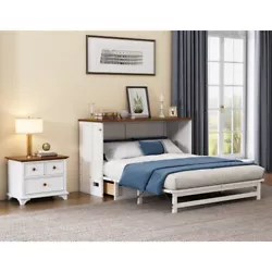 [Space Saving] This nightstand have 2 drawers, provides enough space for storage of daily supplies while making full...