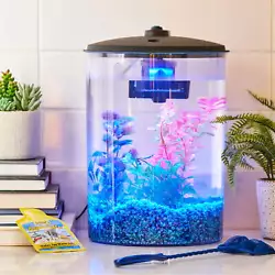 (Gravel and decorations not included.). Check out all the decorations and accessories from Aqua Culture to create a...