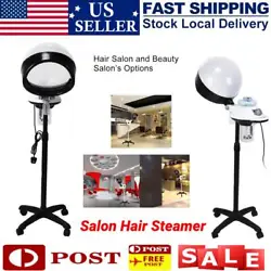 Professional Hair Hairdressing Care Salon Spa Hood Color Processor. The machine is designed to create hot vapor to...