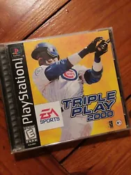 Triple Play 2000 (Sony PlayStation) 1999.
