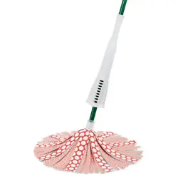 Use the Libman Wonder Mop on all hard flooring surfaces. The mops wringer cup removes more water, enabling your floors...