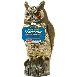 Dalens Great Horned Owl is a highly effective and natural solution for repelling birds and pests from your garden and...