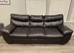 Faux leather Beautiful Couch.