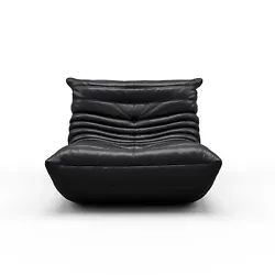 High-end Design Experience: The armless lounge chair is designed with a craft pull button, which is more beautiful in...