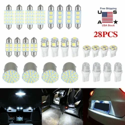 (Totally 28PCS). 4PCS 9005 9006 LED Combo Headlight Kit Bulbs 6000K Cool White COB High Low Beam. 9005 9006 H11 LED...