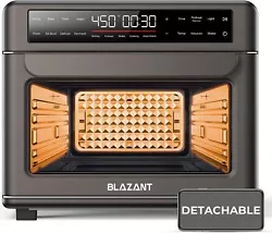 3 Dishwasher Safe Detachable Interior Panels, Smart Light Language, 8 Preset Cooking Functions, Shake/Preheat Reminder,...