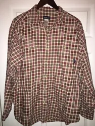 Patagonia Organic Cotton Shirt XL Extra Large Mens. Condition is Pre-owned. Shipped with USPS First Class Package.