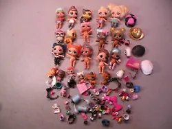 This listing is for all of the LOL surprise dolls and accessories pictured, please look at all pictures to see the...