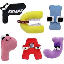 【Perfect Gift】Alphabet Lore Plush Here you are Brings a lovely tactile experience. Its fun to collect, play and...