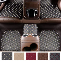 【Waterproof&Easy Care】: The 5-layer composite material ensures that the floor mat is waterproof and can be easily...
