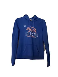hollister hoodies Blue Medium . Condition is Pre-owned. Shipped with USPS Priority Mail. 2783