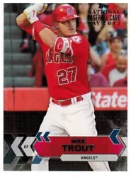 Mike Trout. ANAHIEM ANGELS. SP Insert #GWP-MT !! Pictures are of actual card.