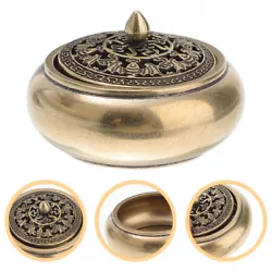 This item is an incense burner which is manufactured with durable brass material, classic and delicate. It is suitable...