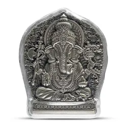 The obverse and reverse feature the deity Ganesha. Stackable silver piece. When ordering from JM Bullion, you can be...