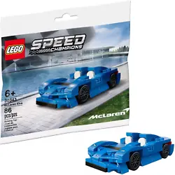 Super Lego de la série Speed Champions portant le numéro 30343. - 1x Lego Speed Champions 30343. Nom : Mclaren Elva....