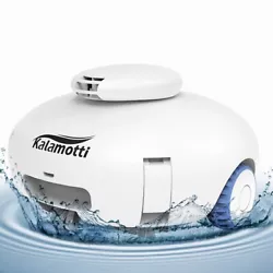 Upgraded Motor: Automatic pool cleaner is equipped with a 7500mAh upgraded motor, with a strong suction power of...