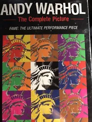 Andy Warhol The Complete Picture Vhs. Condition is 