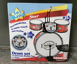 Ensemble DRUM pour enfants Bontempi avec dispositif rythmique électronique, batterie pour enfants. Percussion : grosse...