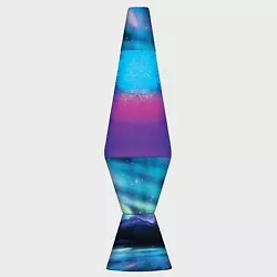 This colorful Lava® lamp takes color to the max! ColormaxTM technology makes the glitter appear to change color as it...