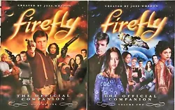 This lot includes two volumes of Firefly The Official Companion, offering an in-depth look into the beloved science...