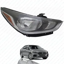 Compatible with: 2018 2019 2020 2021 Hyundai Accent. Limited, SE, SEL. Includes: 1 Headlight. Installation instruction...