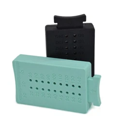 Features:Quantity: 1pieceColor：Green/BlackFor Dental Endodontic Gutta Percha PointsWith MessurementAutoclavableFDA...