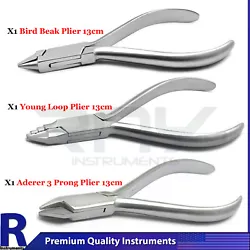 Young Loop Forming Plier13 cm. X1. Aderer 3 Prong Plier 13 cm.X1. Product Features. Highly polished finish for...
